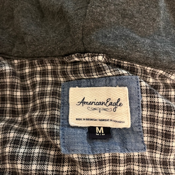 American eagle crop flannel - Picture 2 of 2